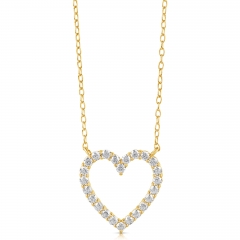 1/4 CT COLORLESS FLAWLESS HEART SHAPED PENDANT CFPAH.25-Y