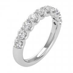 1 CTW COLORLESS FLAWLESS WEDDING BAND CFWB127.100-R