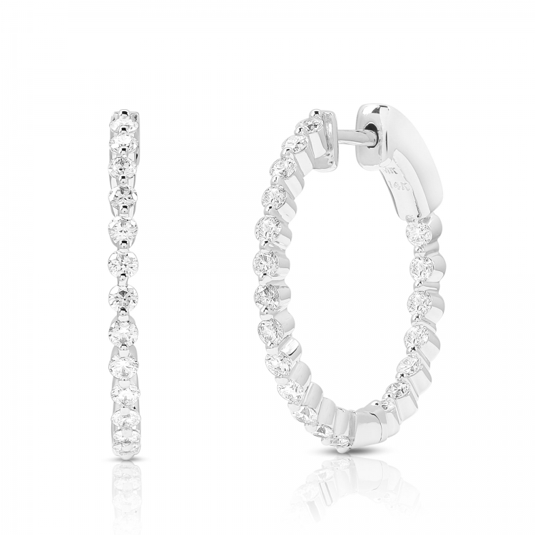 PREMIER MEDIUM SHARED SINGLE PRONG HOOPS HA4085-W