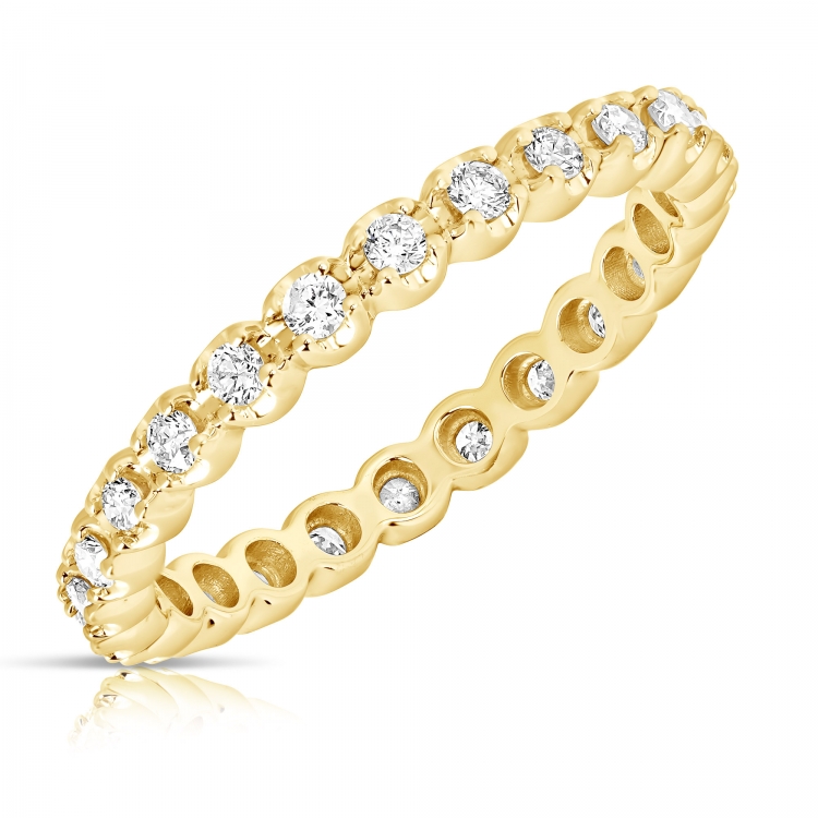 PREMIER 1/2 CT BUTTERCUP ETERNITY BAND YBA.50-Y